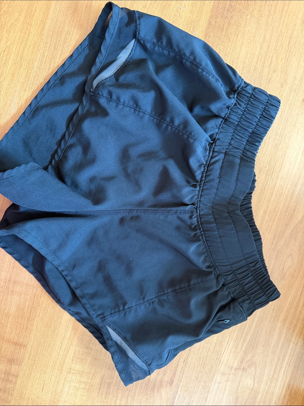 Black Athletic Running Shorts